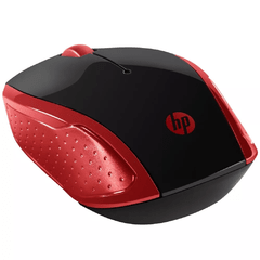 Mouse Sem Fio Hp Wireless Optical Mouse Vermelho