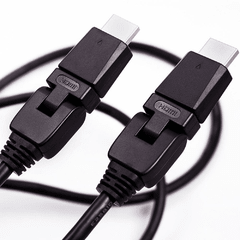 CABO HDMI ( 90° ) + HDMI ( 90° ) FLEXIVEL 2M V 1.4