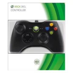 Controle Com Fio Xbox 360 Preto - comprar online