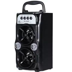 Caixinha de Som MS-204BT com Bluetooth, USB, e Micro SD