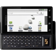 Celular Motorola Milestone A853 Preto, Android 2.0, Tela de 3,7" Touch, Teclado Qwerty, 3G, Wi-Fi, GPS, Câmera 5.0MP - comprar online