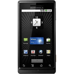 Celular Motorola Milestone A853 Preto, Android 2.0, Tela de 3,7" Touch, Teclado Qwerty, 3G, Wi-Fi, GPS, Câmera 5.0MP - Infotecline