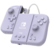 HORI NINTENDO SWITCH SPLIT PAD COMPACT Attachment Set (Lavender) ERGONOMIC CONTROLLER FOR HANDHELD MODE & TV MODE (wired) - OFFICIALLY LICENSED BY NINTENDO - NINTENDO SWITCH - hadriatica