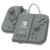 HORI NINTENDO SWITCH SPLIT PAD COMPACT Attachment Set (Slate Gray) ERGONOMIC CONTROLLER FOR HANDHELD MODE & TV MODE (wired) - OFFICIALLY LICENSED BY NINTENDO - NINTENDO SWITCH - hadriatica