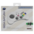 SEGA Saturn 2.4GHz Wireless Pro Controller for Sega Saturn, Sega Genesis Mini, Switch, PC, Mac - Includes 2 Receivers - White