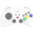 SEGA Saturn 2.4GHz Wireless Pro Controller for Sega Saturn, Sega Genesis Mini, Switch, PC, Mac - Includes 2 Receivers - White - comprar online