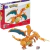 MEGA Pokémon Action Figure Building Toys Set, Charizard With 222 Pieces, 1 Poseable Character, 4 Inches Tall