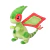 Sanei Pokemon All Star Collection PP173 Flygon Plush, 9inch