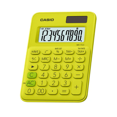CALCULADORA CASIO MS-7UC-YG
