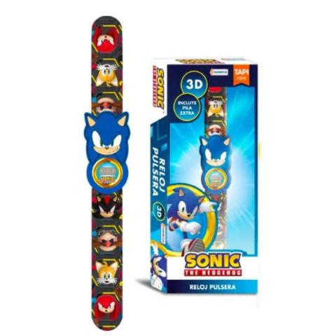 Reloj Pulsera 3d Sonic