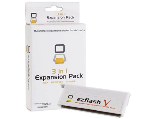 EZ FLASH V - 3 in 1 Expansion Pack - (compatible con Nintendo DS)
