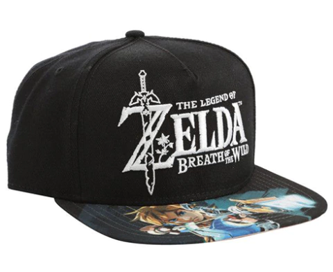 Bioworld Legend of Zelda Breath of The Wild Snapback Hat - Gorra Zelda - Varios Modelos - comprar online