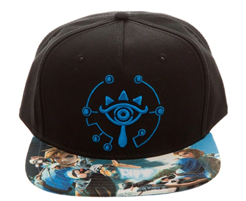 Bioworld Legend of Zelda Breath of The Wild Snapback Hat - Gorra Zelda - Varios Modelos en internet