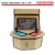 Imagen de PixelQuest Arcade Kit - Constructible Arcade Kit with Customizable Pixel Art Sticker Kit and Arcade Stick Toppers for Nintendo Switch