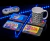 SNES Coasters Set Featuring Zelda - Super Mario World - Super Mario Kart - Super Metroid - Officially Licensed Nintendo Product (Posavasos)