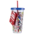 Super Mario Plastic Cup and Straw Set - Vaso con sorbete Oficial Nintendo