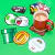 Super Mario Fun Fact Coasters, Set of 20, Officially Licensed Nintendo (Posavasos)