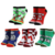 Nintendo Super Mario Ankle Socks Set of 5 - PACK 5 MEDIAS