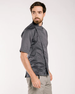 CHAQUETA #2 MC BROCHES GRIS - comprar en línea