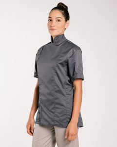 CHAQUETA #2 MC BROCHES GRIS