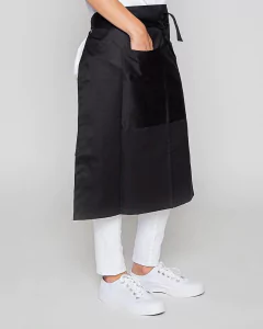 DELANTAL FALDON MEDIO NEGRO - comprar en línea