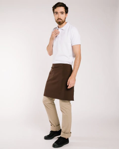 DELANTAL FALDON CORTO CAFE - comprar en línea