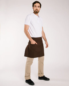 DELANTAL FALDON CORTO CAFE - All In Chef