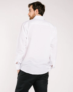 CAMISA MASCULINA MANGA LARGA BLANCA en internet