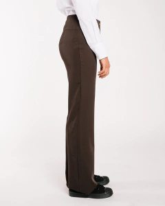 PANTALON FEMENINO PRETINA ANATOMICA CAFE en internet