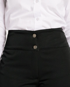 PANTALÓN FEMENINO PRETINA ANATÓMICA NEGRO - tienda en línea