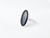 Anillo Volcánico. Plata 925 y Obsidiana Plateada - comprar online