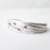 Pulsera Sendero. Plata 925 y Rodonita