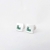 Aros L. Plata 925 y Topacio verde - comprar online