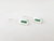 Aros Tres. Plata 925 y Topacio verde - comprar online