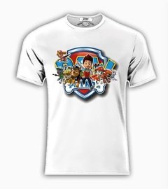 Playera O Camiseta Paw Patrol Patrulla De Cachorros - tienda en línea