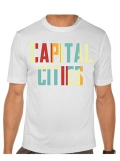 Playera Capital Cities Album Kangaroo Court Logo Safe Sound en internet