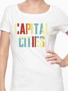 Playera Capital Cities Album Kangaroo Court Logo Safe Sound - Jinx