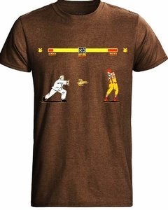 Playera Pelea Street Fighter Gral Kentuchy Vs Ronal Mcdonald en internet