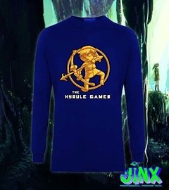 Playera Zelda + Juegos Del Hambre M/larga Sinsajo Juego - Jinx