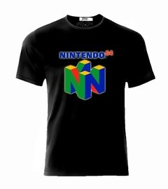 Playeras Nintendo 64 Logo Nostalgico Original 100% Algodon - Jinx