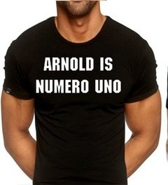 Playera Arnold Swacheneger Is Numero Uno Pumping Iron - comprar en línea