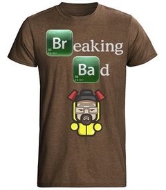 Playera Breaking Bad Walter Caricatura La Mejor 100% Calidad