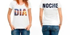 Playera Dia Y Noche, Night & Day, 100% Original Unisex