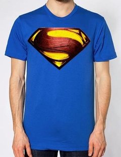 Playera Superman Nuevo Logo Hombre De Acero De Estreno