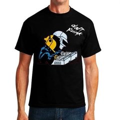 Playera Daft Punk Cascos Charlie Brown Snoopy 100% Calidad - comprar en línea