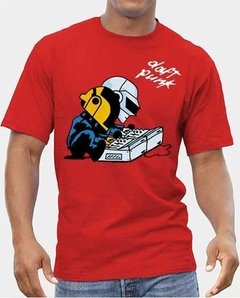 Playera Daft Punk Cascos Charlie Brown Snoopy 100% Calidad en internet