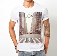 Playera New York Ny Ciudad Calles, Edificios Ropa 100% Nueva