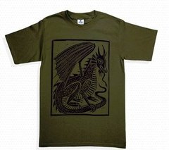 Playera Coleccionable Pergamino Dragon Medieval 100% Origina - tienda en línea