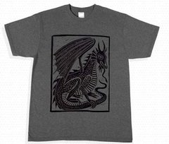 Playera Coleccionable Pergamino Dragon Medieval 100% Origina en internet