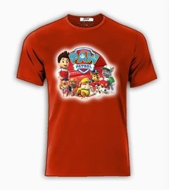 Playera O Camiseta Paw Patrol Patrulla De Cachorros